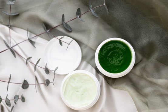 Nouvital dagcreme en masker met eucalyptus, de productlijn van Schoonheidssalon Dagmar